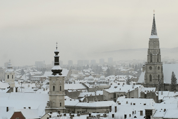 cluj iarna